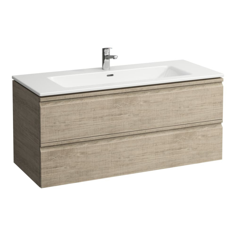 Тумба с раковиной Laufen Pro S 120х50х54,5 см МДФ светлый дуб H8619674791041