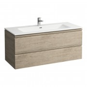 Тумба с раковиной Laufen Pro S 120х50х54,5 см МДФ светлый дуб H8619674791041