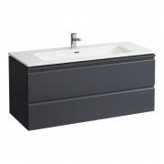 Тумба з раковиною Laufen Pro S 120х50х54,5 см МДФ графіт H8619674801041