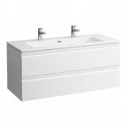 Тумба з раковиною Laufen Pro S 120х50х54,5 см МДФ білий глянсовий H8619674751071