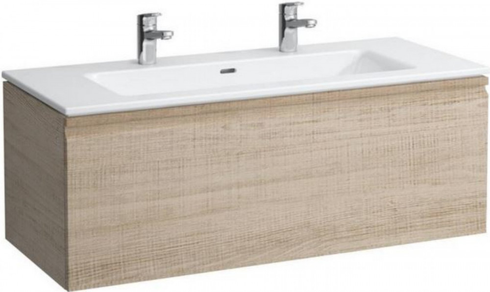 Тумба с раковиной Laufen Pro S 120х50х45,5 см МДФ светлый дуб H8609684791071