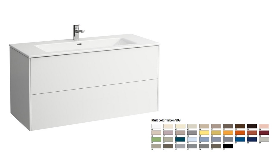 Тумба з раковиною Laufen Pro S 120х50х61 см МДФ колір на вибір H8649639991041