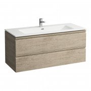 Тумба с раковиной Laufen Pro S 120х50х54,5 см МДФ светлый дуб H8619674791041