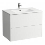 Тумба с раковиной Laufen Pro S 80х50х61 см МДФ белый матовый H8649612601041