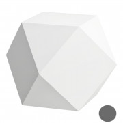 Керамический полигедрон Ikos Laufen Home Collection графит матовый H8777717580001