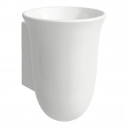 Стакан для зубных щеток Laufen The New Classic настенный керамика белый матовый H8738547570001