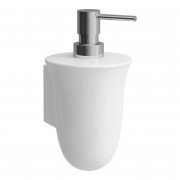 Диспенсер для рідкого мила Laufen The New Classic настінний кераміка білий матовий H8738557570001