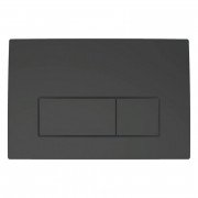 Кнопка змиву Geberit Delta50 подвійний змив пластик чорний матовий 115.119.14.1