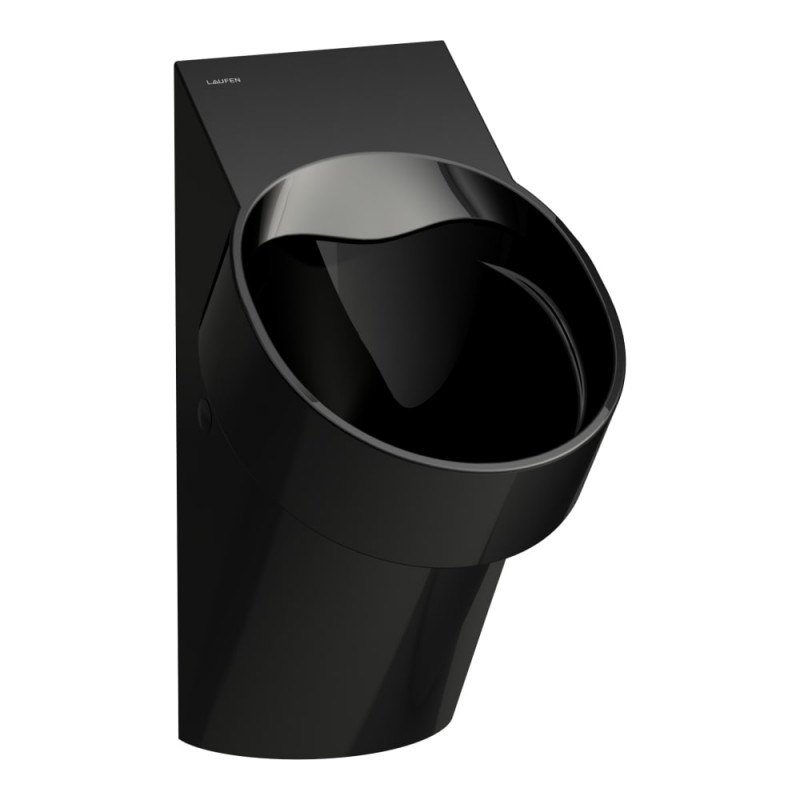 Пісуар підвісний Laufen Val 30,5х36,5 см кераміка чорний глянсовий H8402850200001