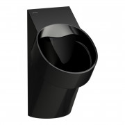 Писсуар подвесной Laufen Val 30,5х36,5 см электронный керамика черный глянцевый H8402860200001