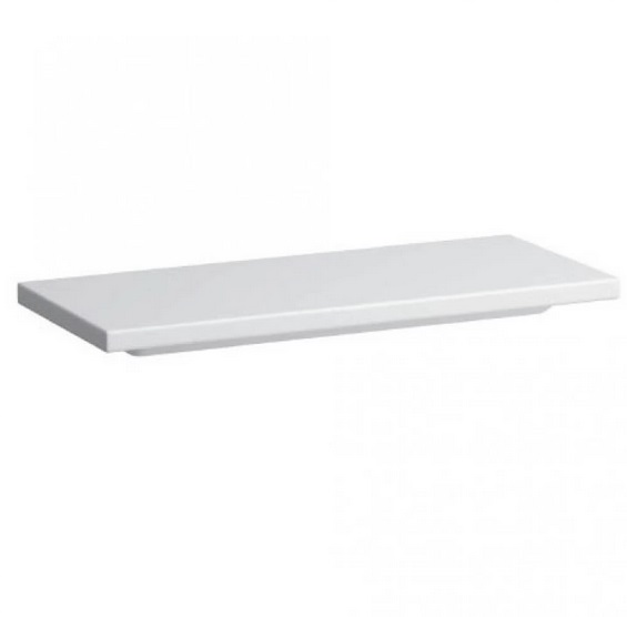 Полка керамическая Laufen Palace 90х38 см подрезанная с левой стороны белый H8704330007111