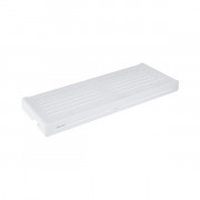 Полочка для ванной Ravak Slim S 27,8х10,3 см алюминий/латунь белый X07P651