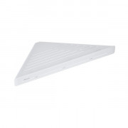 Полочка для ванной Ravak Slim C угловая алюминий/латунь белый X07P652