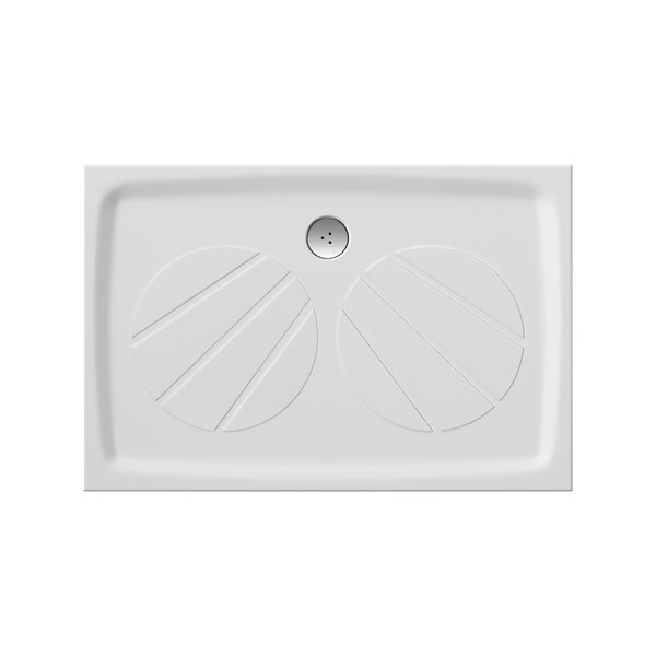 Душевой поддон Ravak Galaxy Gigant Pro 120x70 см литой мрамор белый XA03G101010