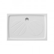 Душовий піддон Ravak Galaxy Gigant Pro 120x70 см мармур білий XA03G101010