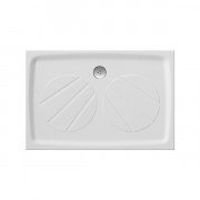 Душовий піддон Ravak Galaxy Gigant Pro 120x70 см мармур білий XA03G101010