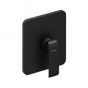 Смеситель для душа Ravak Flat FL 066.20 встраиваемый однорычажный черный X070180