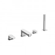 Смеситель на борт ванны Ravak Chrome CR 026.00 на 4 отверстия хром X070170