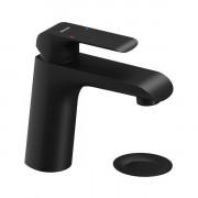Смеситель для раковины Ravak Flat FL 013.20 однорычажный с донным клапаном черный X070172