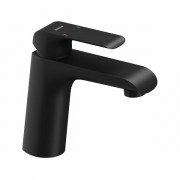 Смеситель для раковины Ravak Flat FL 014.20 однорычажный черный X070173