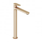 Змішувач для раковини Ravak Eleganta EL 015.60RGB одноважільний рожеве золото матове X070365