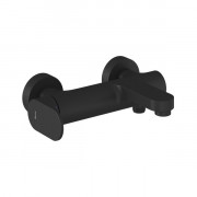 Змішувач для ванної кімнати Ravak Eleganta настінний одноважільний чорний матовий X070293