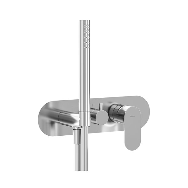 Смеситель для душа Ravak Eleganta на 3 потребителя с душевым набором хром X070216
