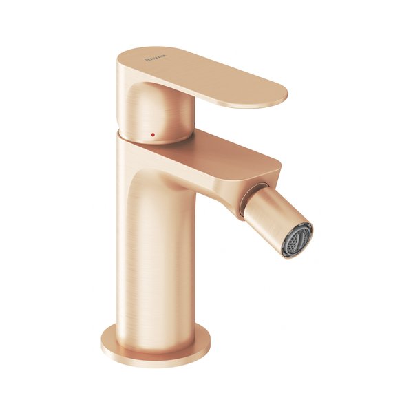 Смеситель для биде Ravak Eleganta однорычажный розовое золото матовое X070369