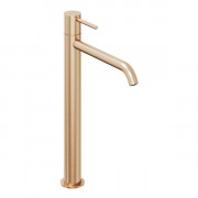 Смеситель для раковины Ravak Espirit однорычажный розовое золото матовое X070348