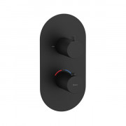 Термостат для душа Ravak Espirit встраиваемый 2 потребителя черный матовый X070286