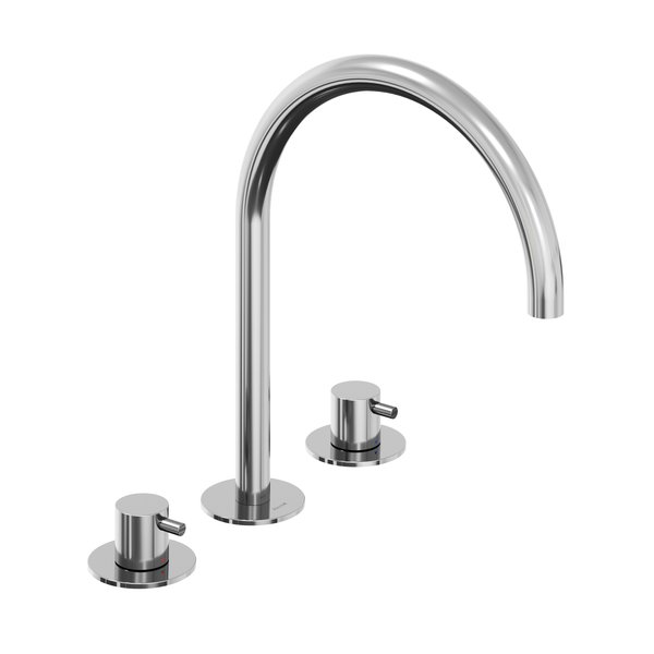 Змішувач для раковини Ravak Espirit двоважільний на 3 отвори хром X070195