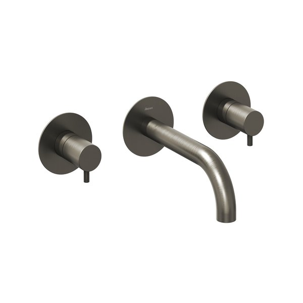 Змішувач для раковини Ravak Espirit настінний двоважільний графіт матовий X070313