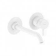 Смеситель для раковины Ravak Espirit настенный однорычажный белый матовый X070241