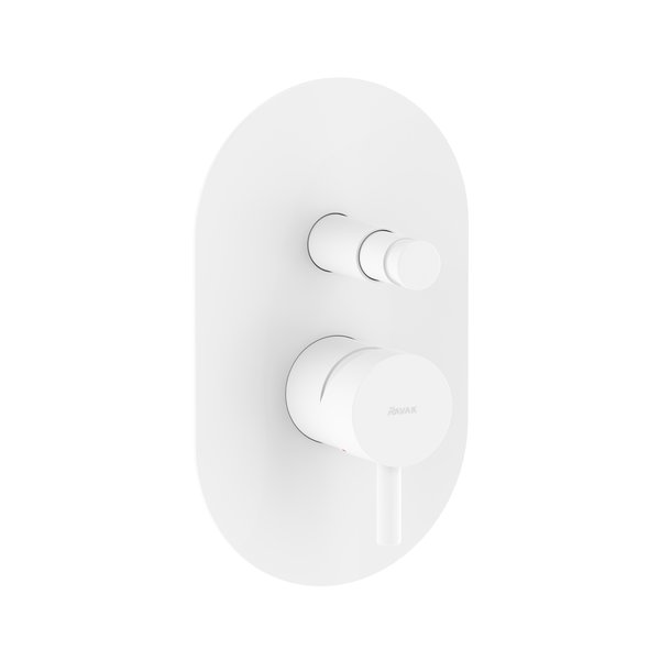 Смеситель для душа Ravak Espirit встраиваемый белый матовый X070247