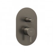 Смеситель для душа Ravak Espirit встраиваемый графит матовый X070321