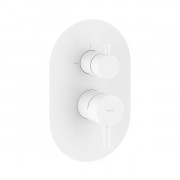 Змішувач для душу Ravak Espirit вбудований 2 споживача білий матовий X070251