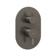 Змішувач для душу Ravak Espirit 2 споживача графіт матовий X070325