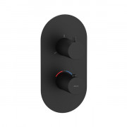 Термостат для душа Ravak Espirit встраиваемый 3 потребителя черный матовый X070289