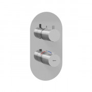 Термостат для душу Ravak Espirit вбудований 2 споживача хром X070209
