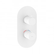 Термостат для душа Ravak Espirit встраиваемый 3 потребителя белый матовый X070252