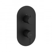 Смеситель для душа Ravak Espirit встраиваемый 3 потребителя черный матовый X070283