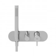 Смеситель для душа Ravak Espirit на 2 потребителя с душевым набором хром X070207