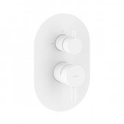 Смеситель для душа Ravak Espirit встраиваемый 2 потребителя белый матовый X070251