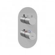 Термостат для душу Ravak Espirit вбудований 2 споживача хром X070209