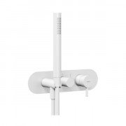 Смеситель для душа Ravak Espirit на 3 потребителя с душевым набором белый матовый X070245