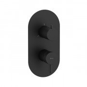 Змішувач для душу Ravak Espirit 3 споживача чорний матовий X070283