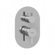 Смеситель для душа Ravak Espirit встраиваемый 2 потребителя хром X070208