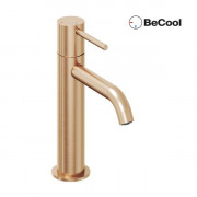 Смеситель для раковины Ravak Espirit BeCool однорычажный розовое золото матовое X070398