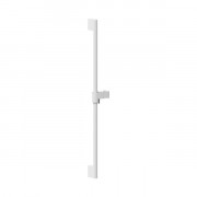 Душова штанга Ravak з рухомим утримувачем латунь білий матовий X07P691