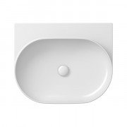 Раковина для ванной Ravak Yard 600 60,5х50 см без отверстия под смеситель керамика белый XJX01060000